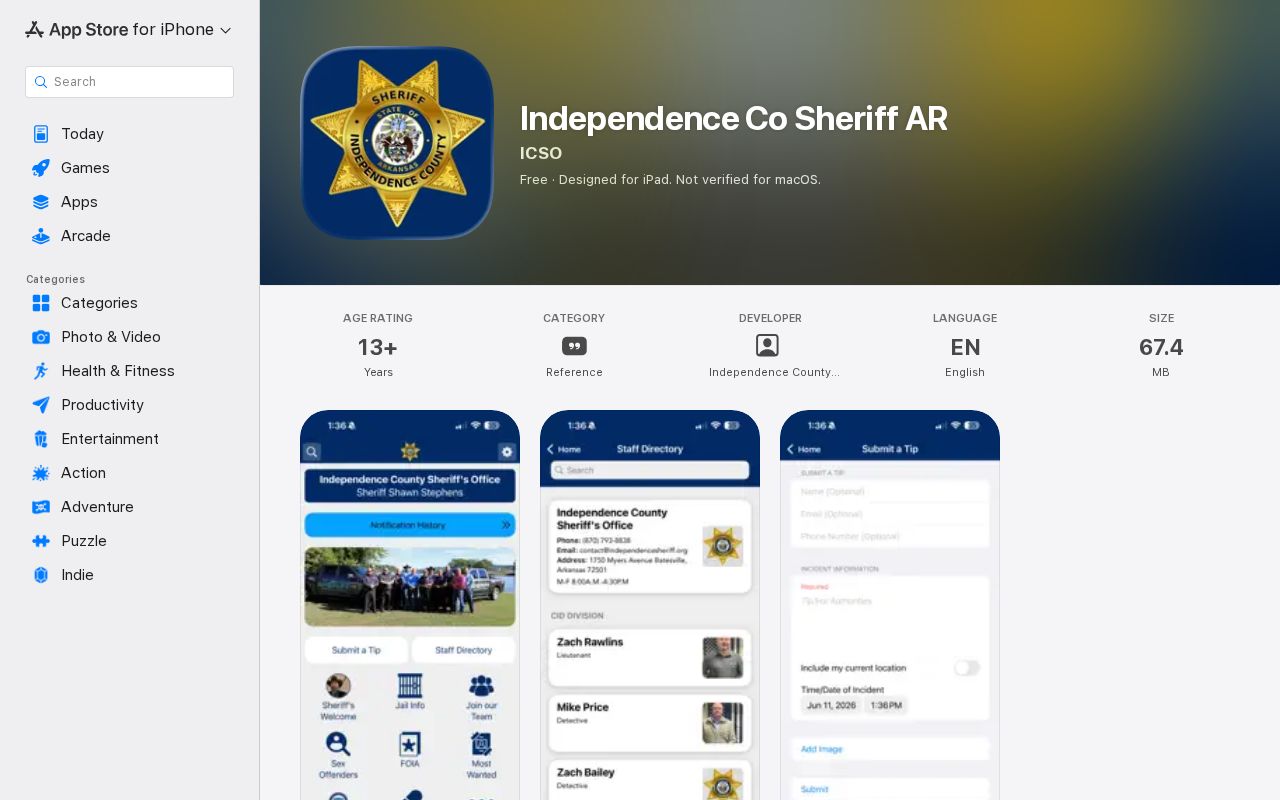 Independence County warrant records official app seller