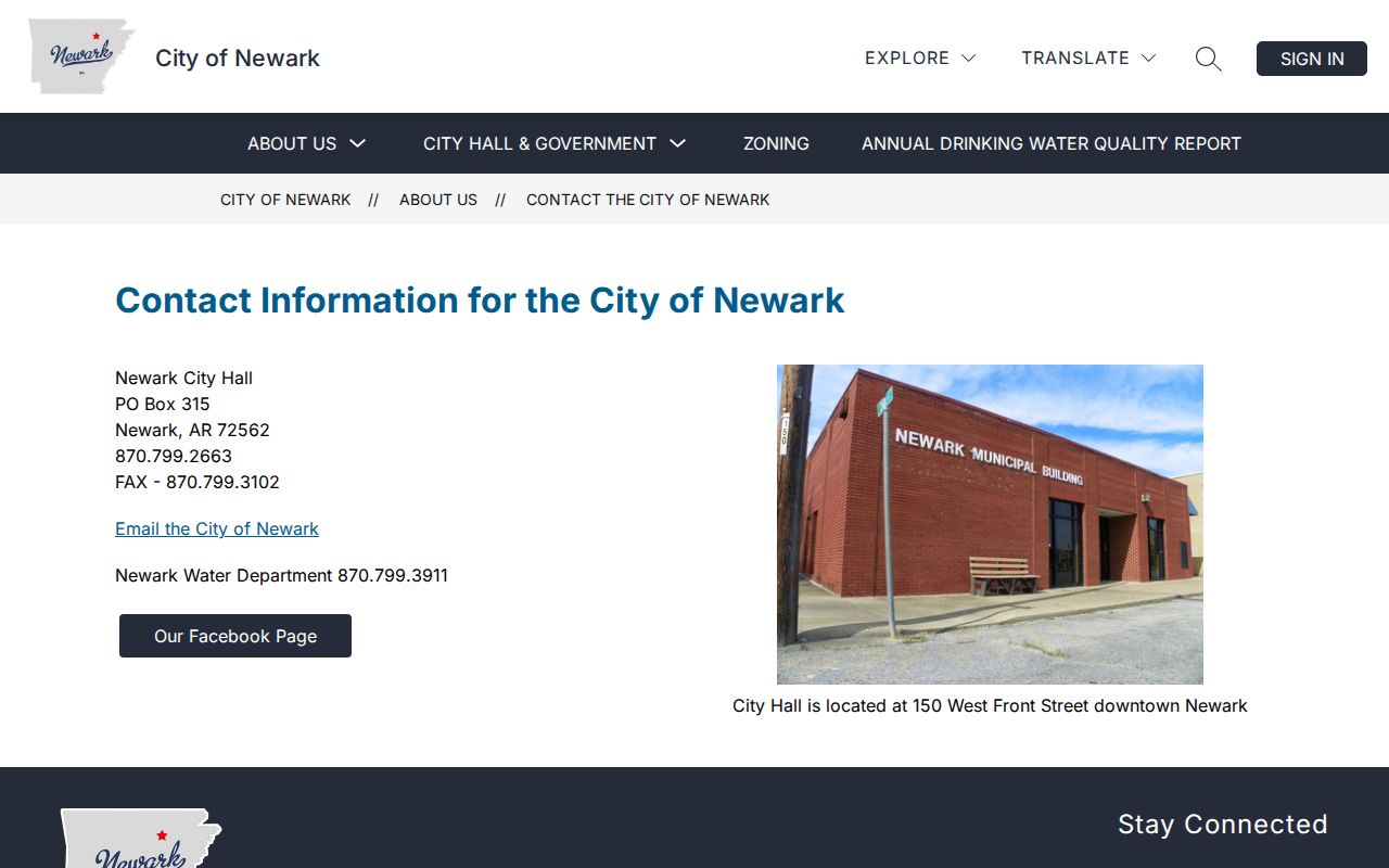 Newark City Hall contact for identifying a traffic citation court