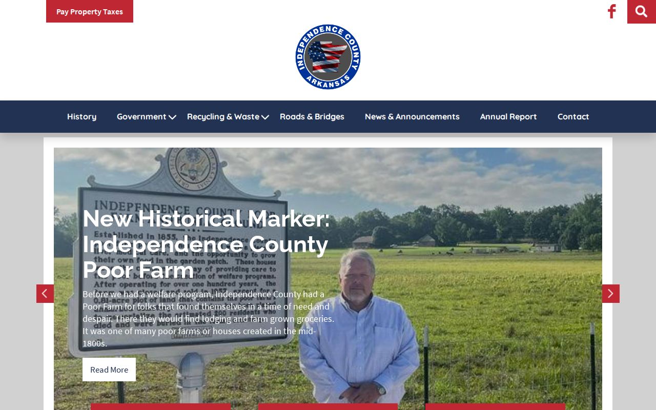 Independence County courthouse for circuit warrant records